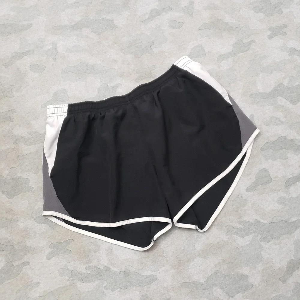 Nike Shorts Womens Small‎ Black Dri-Fit Drawstring Lined Running Outdoors